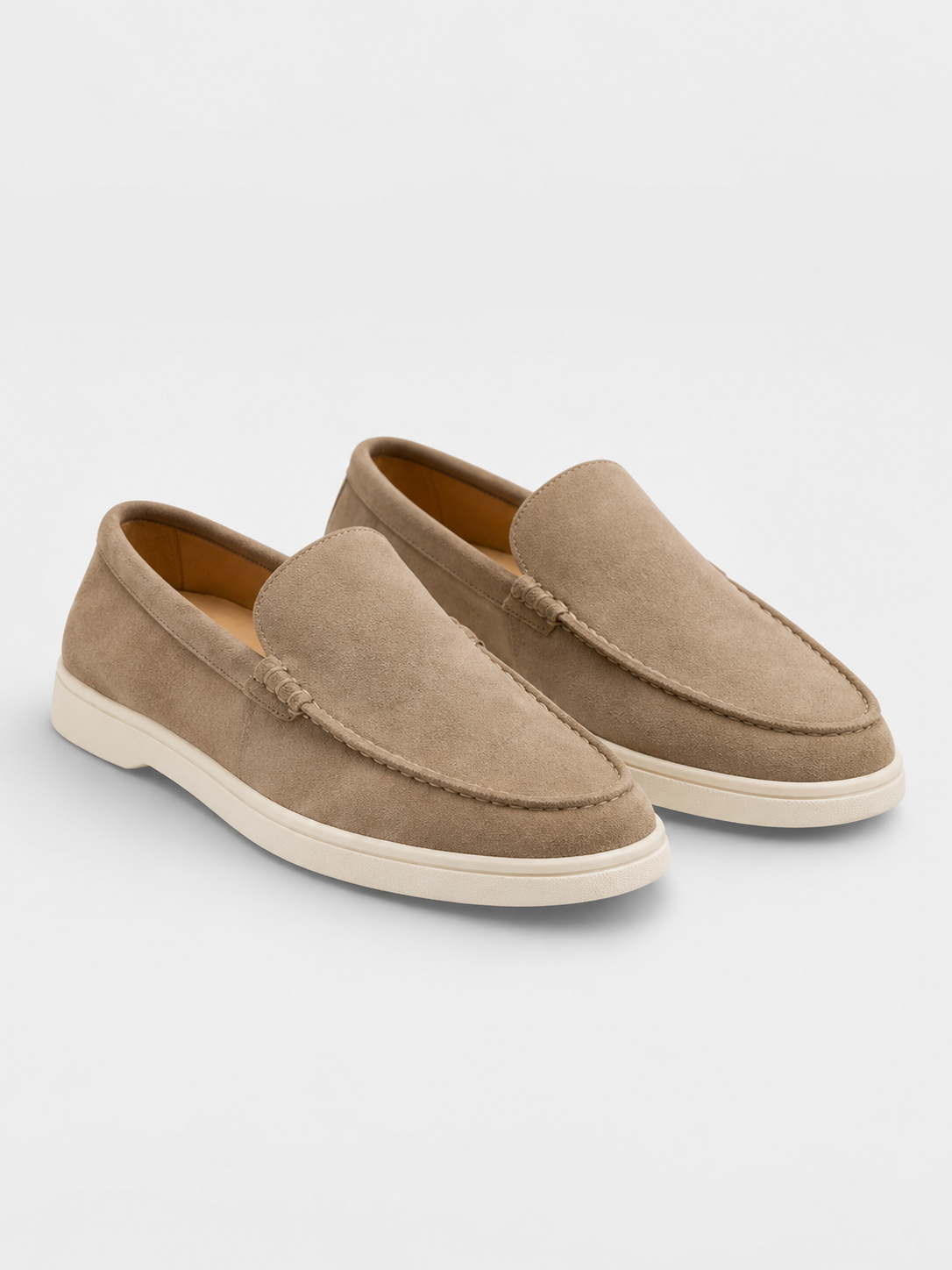 Men's Suede Slip-On Loafers | Comfortable Shoes