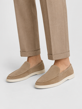Men's Suede Slip-On Loafers | Comfortable Shoes