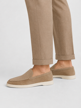 Men's Suede Slip-On Loafers | Comfortable Shoes