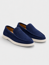 Men's Suede Slip-On Loafers | Comfortable Shoes