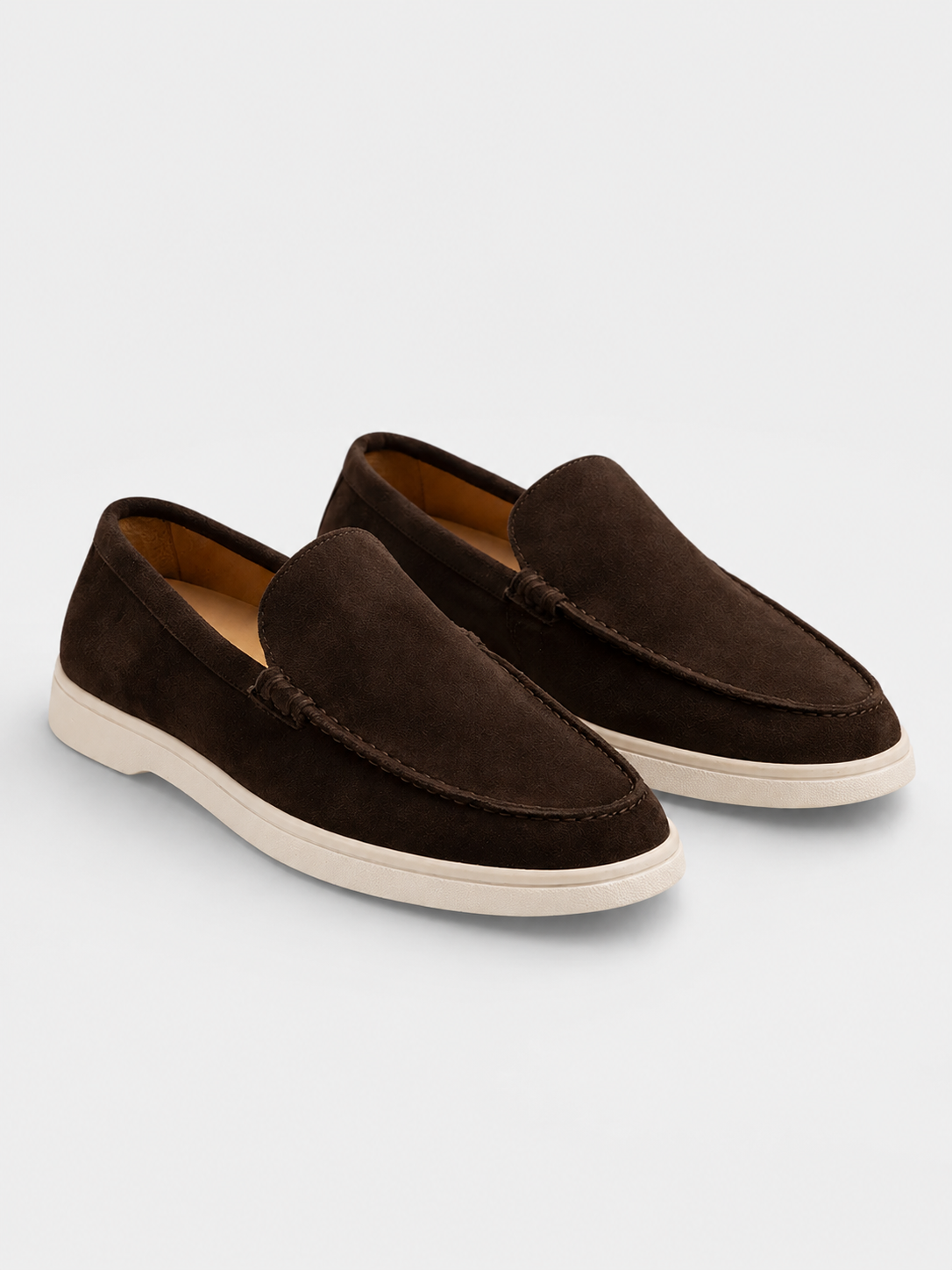 Men's Suede Slip-On Loafers | Comfortable Shoes