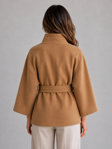 Belted Cape Jacket