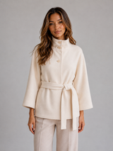 Belted Cape Jacket