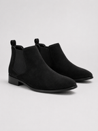 Men's Suede Chelsea Boots | Classic Slip-On