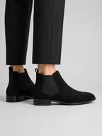 Men's Suede Chelsea Boots | Classic Slip-On