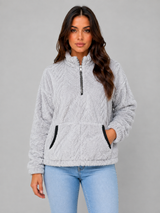 Plush Half Zip Pullover