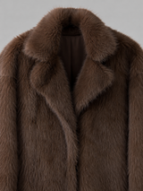 Women's Long Faux Fur Coat