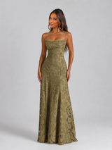 Floral Sculpted Bodice Maxi Dress Wedding Guest