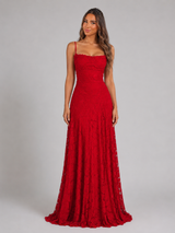 Floral Sculpted Bodice Maxi Dress Wedding Guest