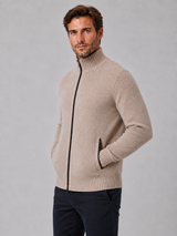 Men's Zip Knit Cardigan
