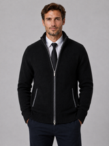 Men's Zip Knit Cardigan