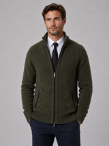Men's Zip Knit Cardigan
