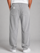 Men's Wide Leg Corduroy Trousers