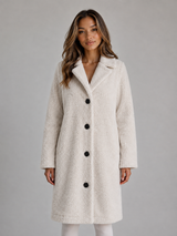 Long Teddy Fleece Coat