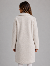 Long Teddy Fleece Coat