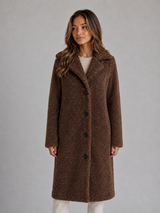 Long Teddy Fleece Coat