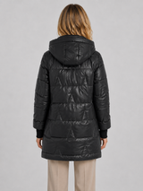 Longline Hooded Puffer Coat