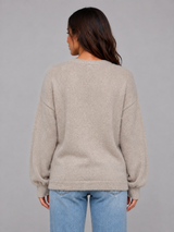 Soft Knit Cardigan - Khaki