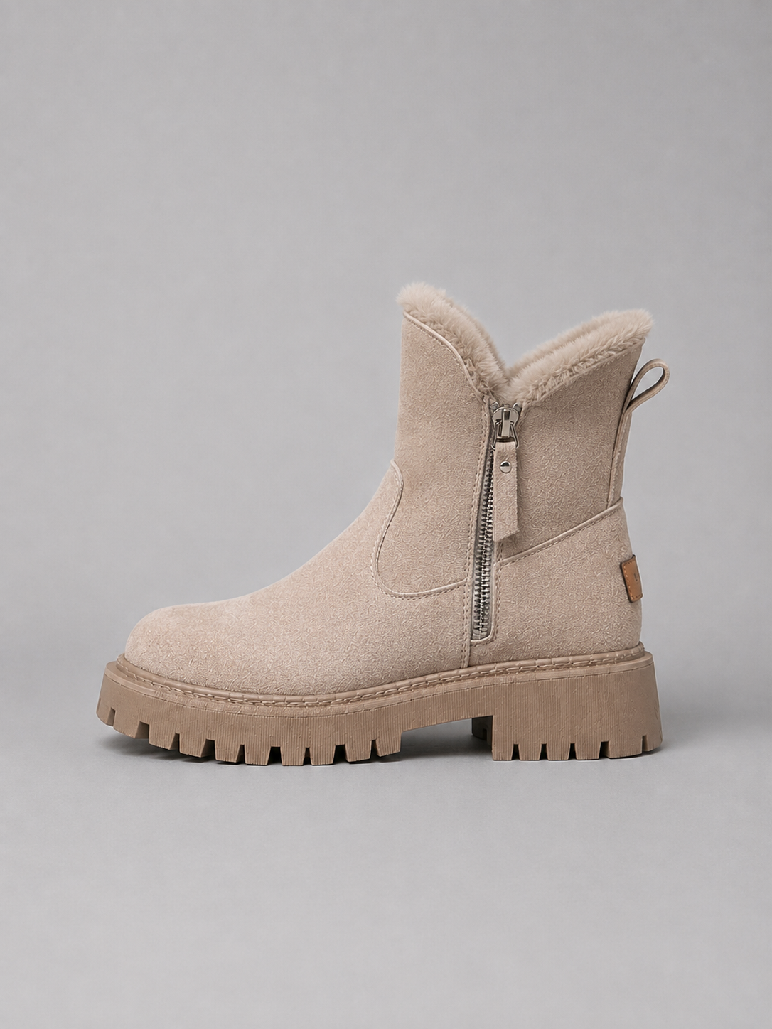 Women's Faux Fur-Lined Ankle Boots